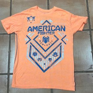 American Fighter Orange Shirt Medium